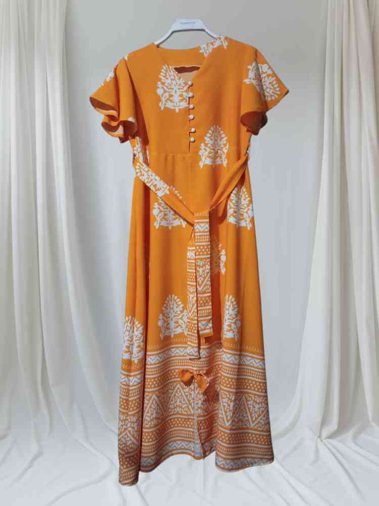 Beautiful frocks design ladies