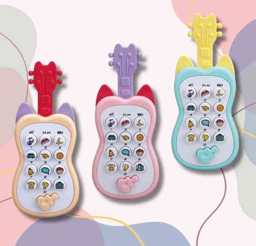 Baby guitar phone toy