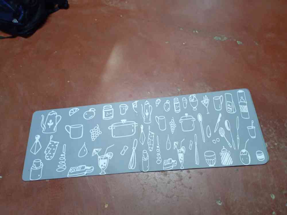 2 in 1 kitchen floor mat
