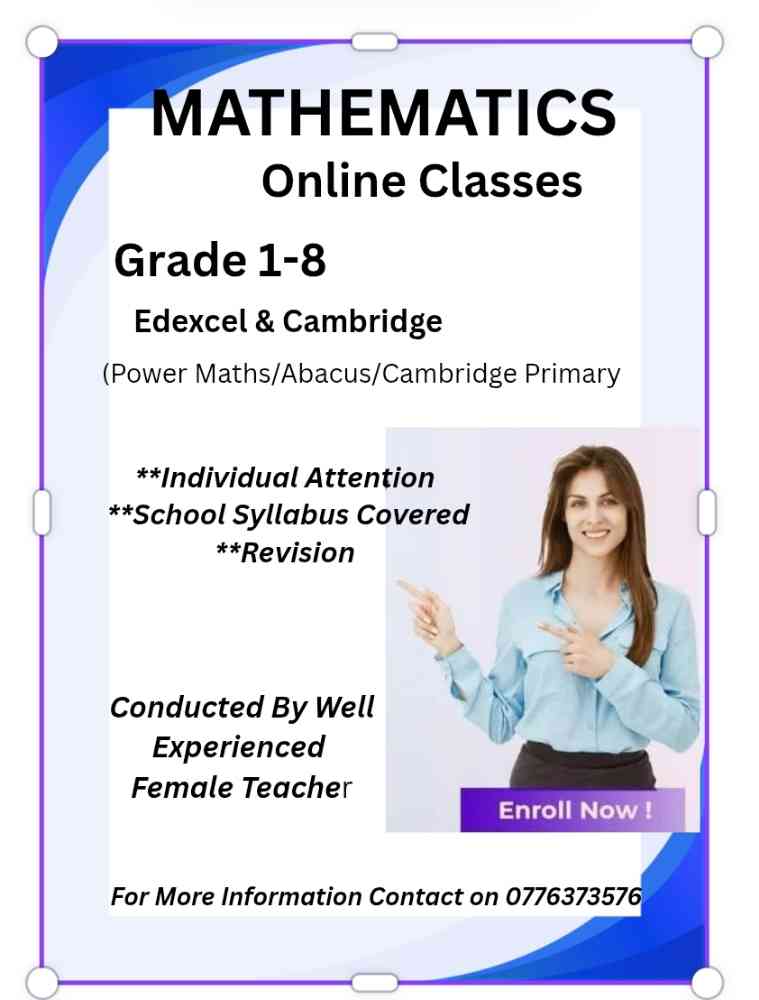 Mathematic Classes