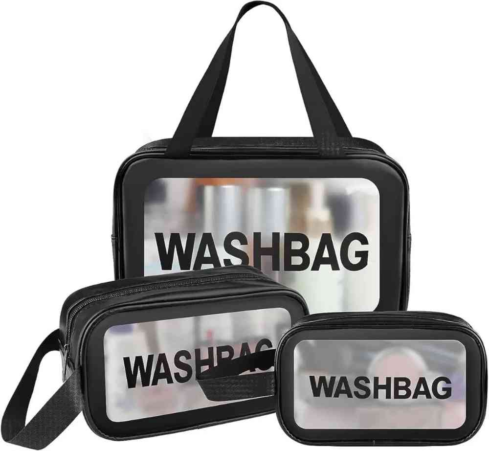 3 in 1 Wash bag set