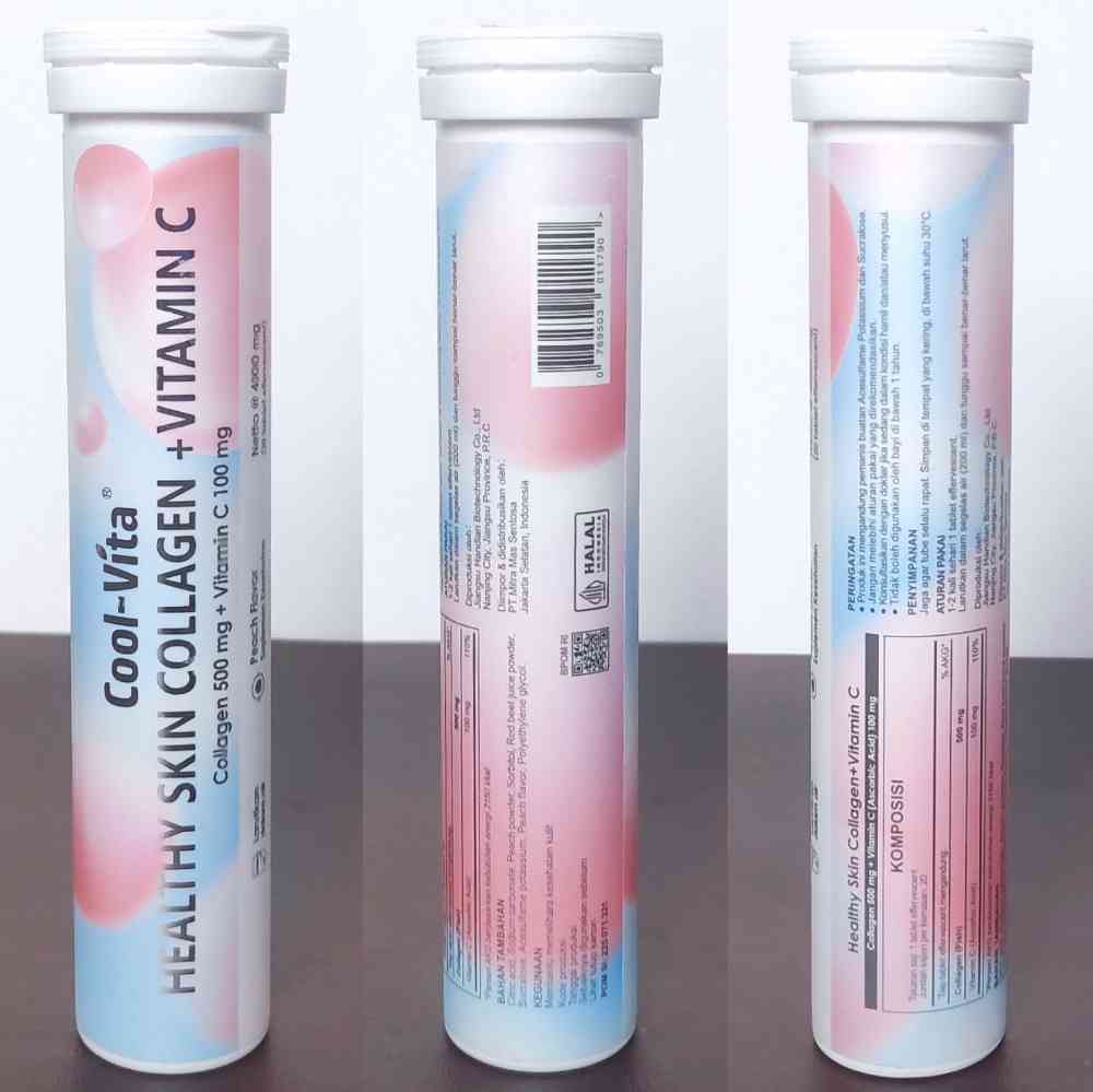 Cool vita healthy skin collagen vitamin c 20
