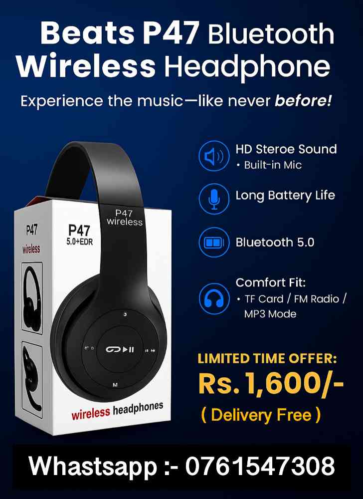 Beats P47 bluetooth wireless headphone