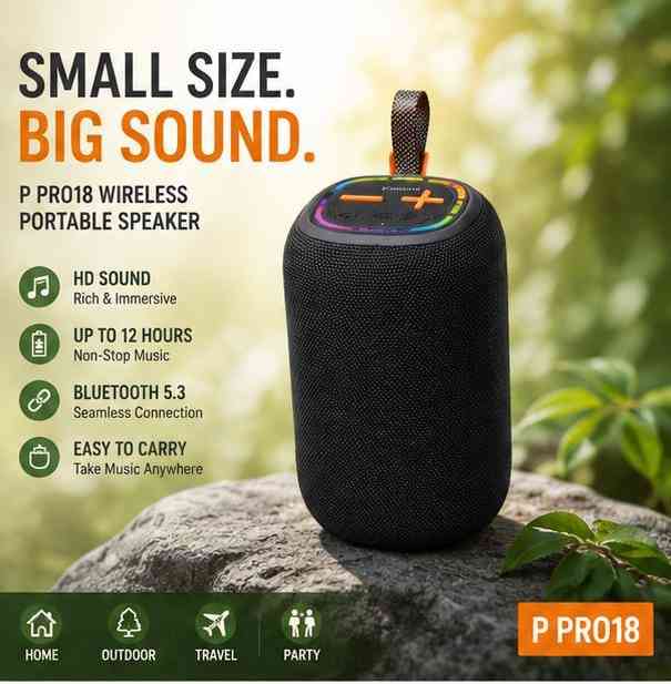 Pro 18 portable waterproof wireless speaker