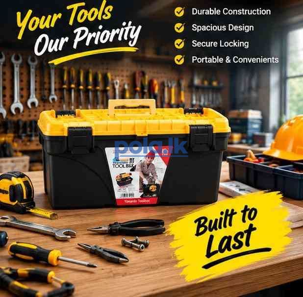 13-Inch empty tool box for tool storage - photo 3