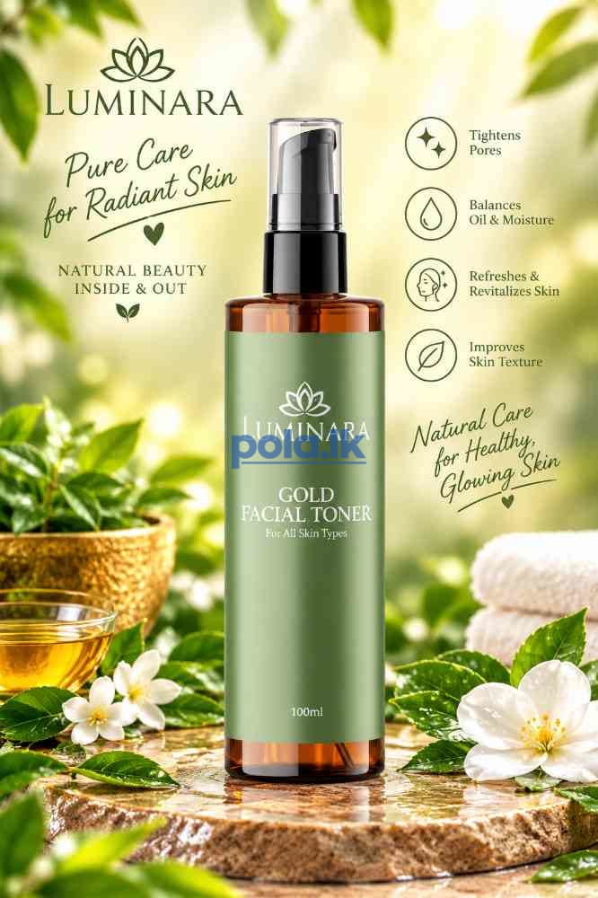 Gold facial toner 100ml - photo 1