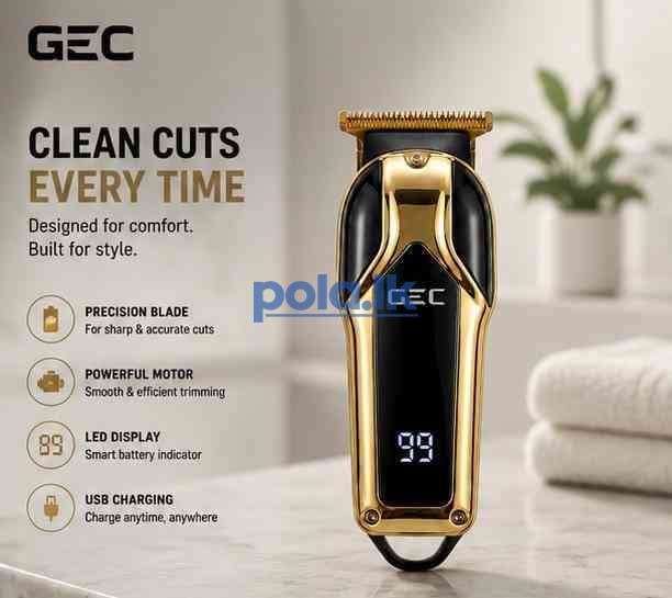 HY-6087 luxury gold cordless trimmer - photo 1
