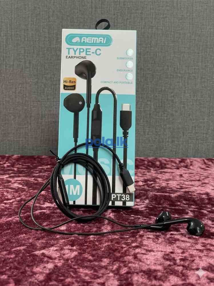 Type-C wired earphones - photo 2