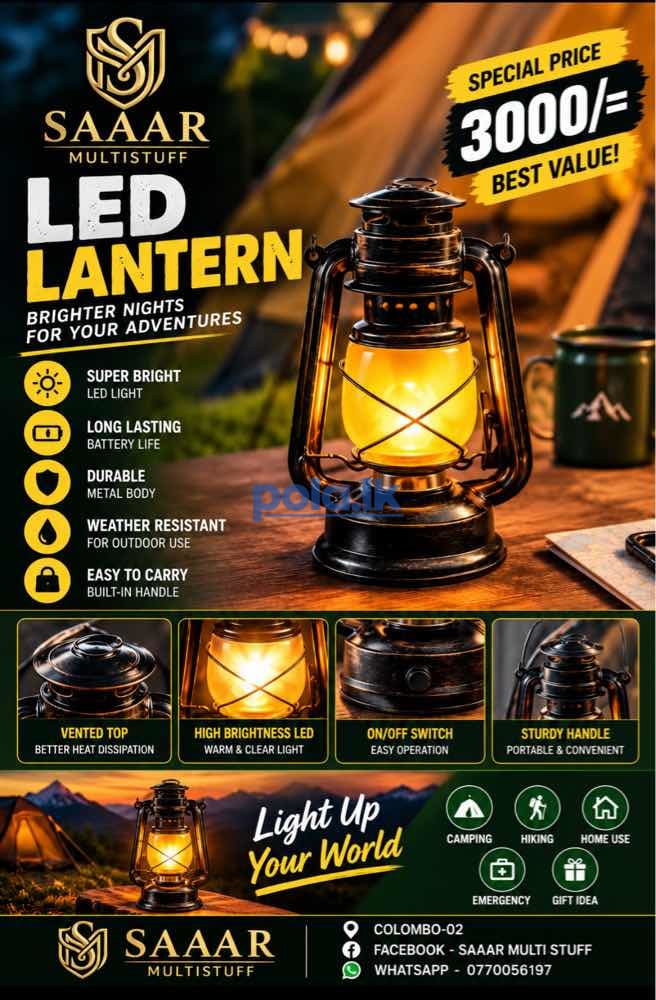 Vintage style modern LED lamp - photo 1