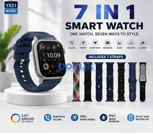 Re max YX 21 7-in-1 premium smart watch - photo 1