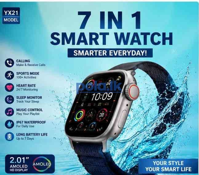 Re max YX 21 7-in-1 premium smart watch - photo 2