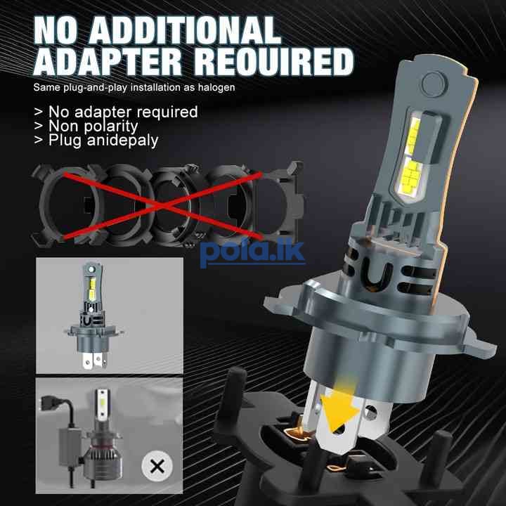 Xstorm H4 LED headlight 150W 30000LM Canbus bulbs - photo 5