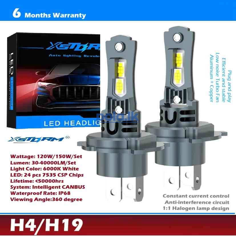 Xstorm H4 LED headlight 150W 30000LM Canbus bulbs - photo 1
