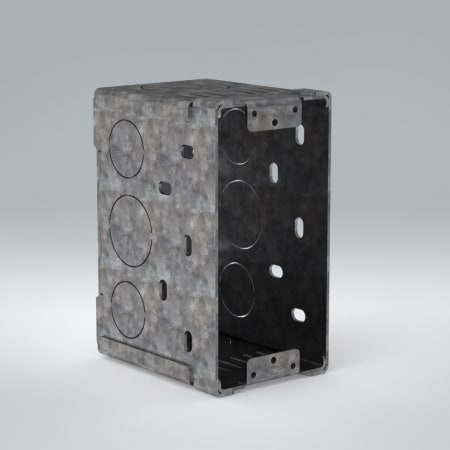 Metal backbox - 1g