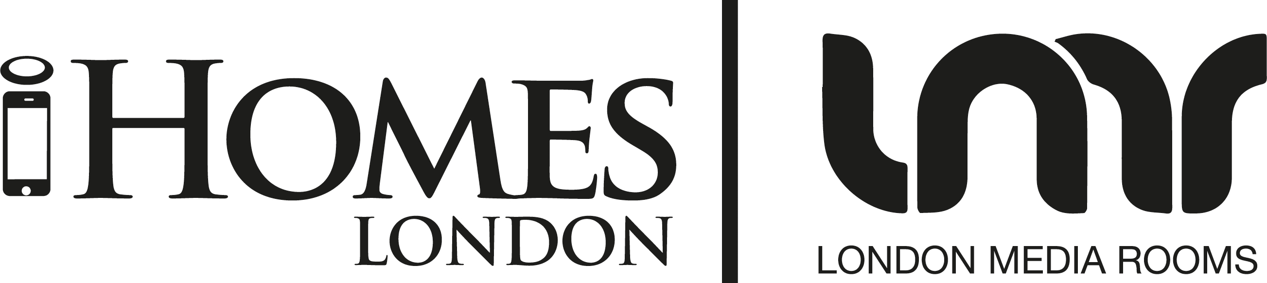iHomes London Media Rooms. logo