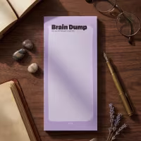 Tear-off desk notepad - Brain Dump thumbnail 2