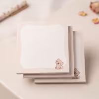 COMBO - Cute Cat | Cute Cat Memo Pad | Cute Top Tear Notepad | Memo Pad | Todo List | Grid Note | Square Notepads | Character Memo Sheets thumbnail 6