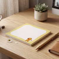 COMBO - Cute Duck | Cute Cat Memo Pad | Cute Top Tear Notepad | Memo Pad | Todo List | Grid Note | Square Notepads | Character Memo Sheets thumbnail 7