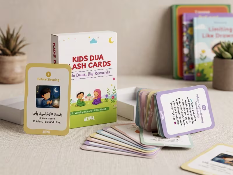 Kids Flash Cards — Alyph cute pastel stationery
