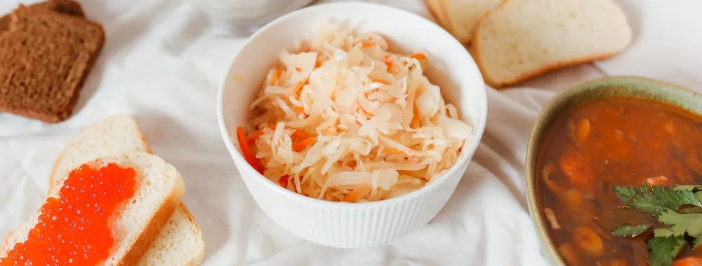 Ukrainian borscht with beef and lard