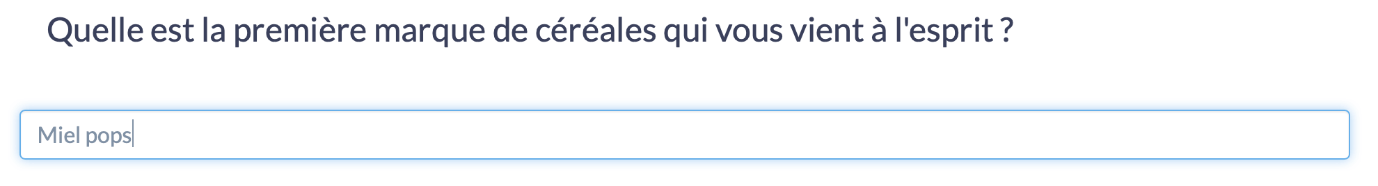 Nouveautés - questions ouvertes