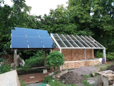 Pergola and Greenhouse