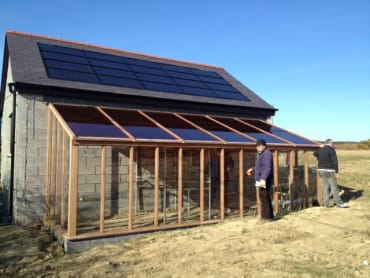 Cedar Solar PV Greenhouse