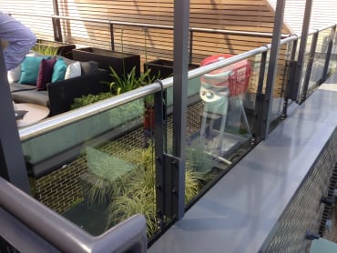 Solar Glass Balustrade Suffolk