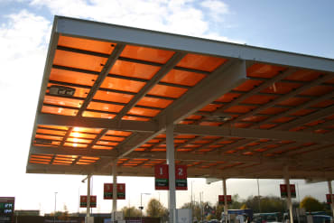 Sainsbury's Forecourt Canopies
