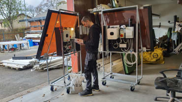 Solar Inverter Training Test Rig