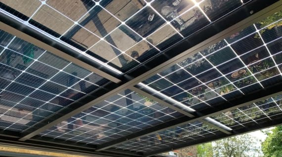 Solar glass