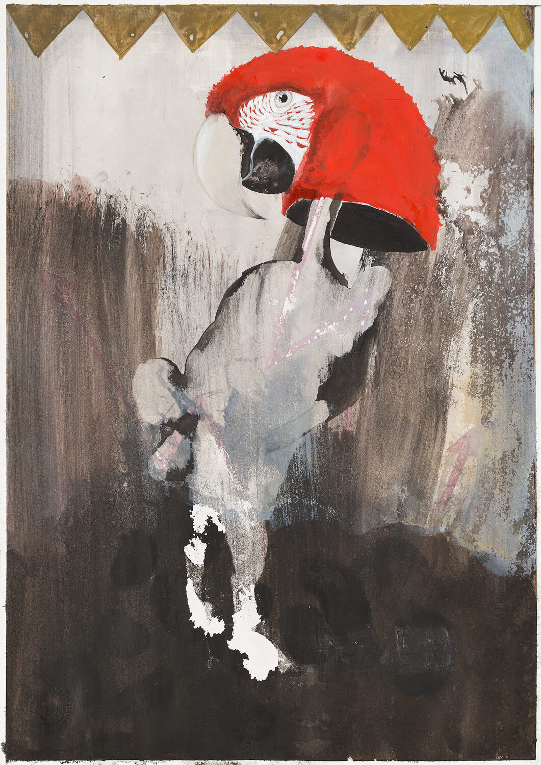 draft of a bird, 2015, 29,7 x 21 cm, indian ink and pencil on paper