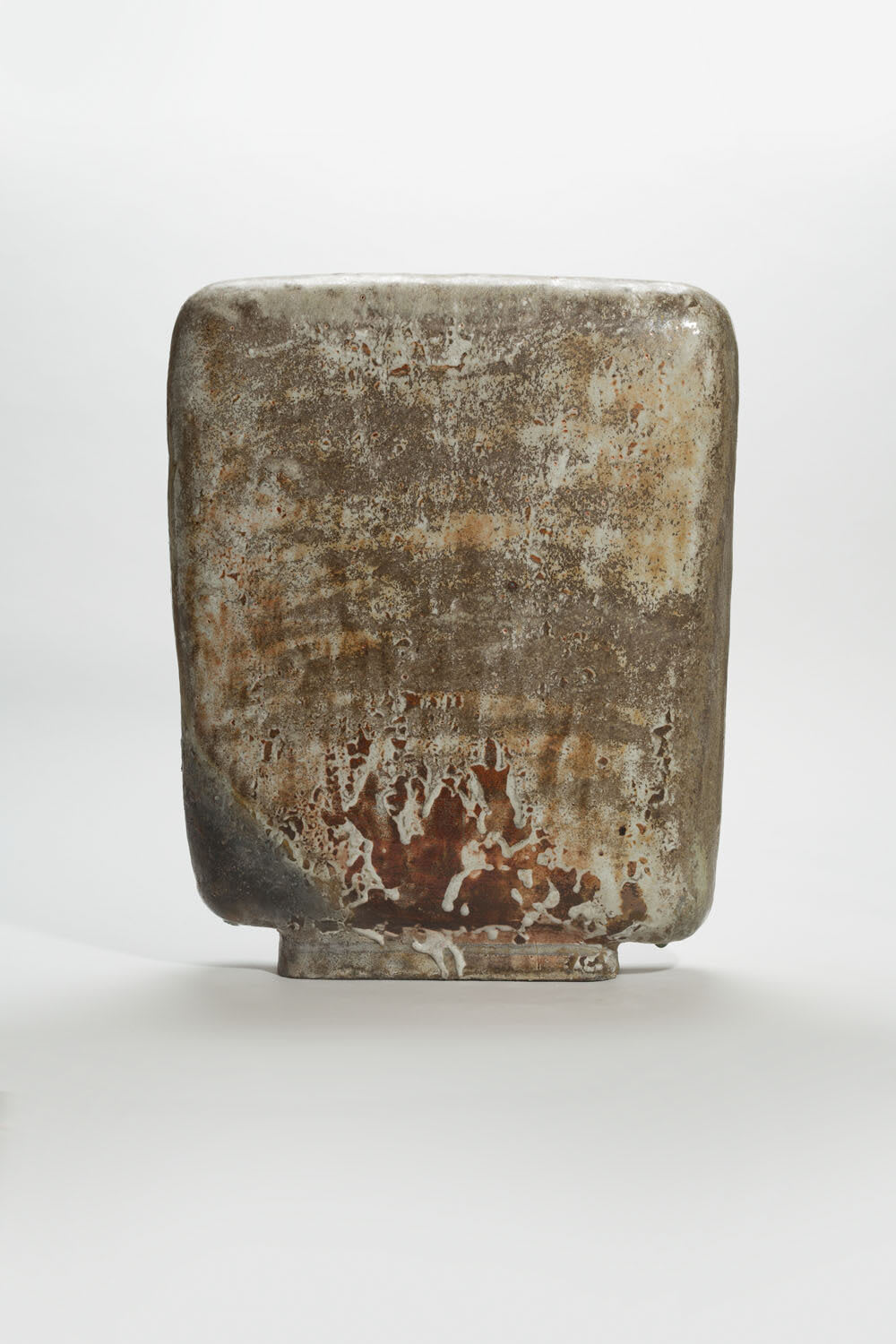 AEON Q4GQ, 2023, 65 x 52 x 12 cm, wood-fired ceramic, natural fly-ash-glaze