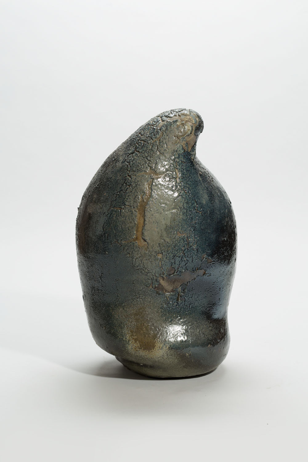 AEON Zs1O, 2023,  49 x 31 x 34 cm, wood-fired ceramic, natural fly-ash-glaze