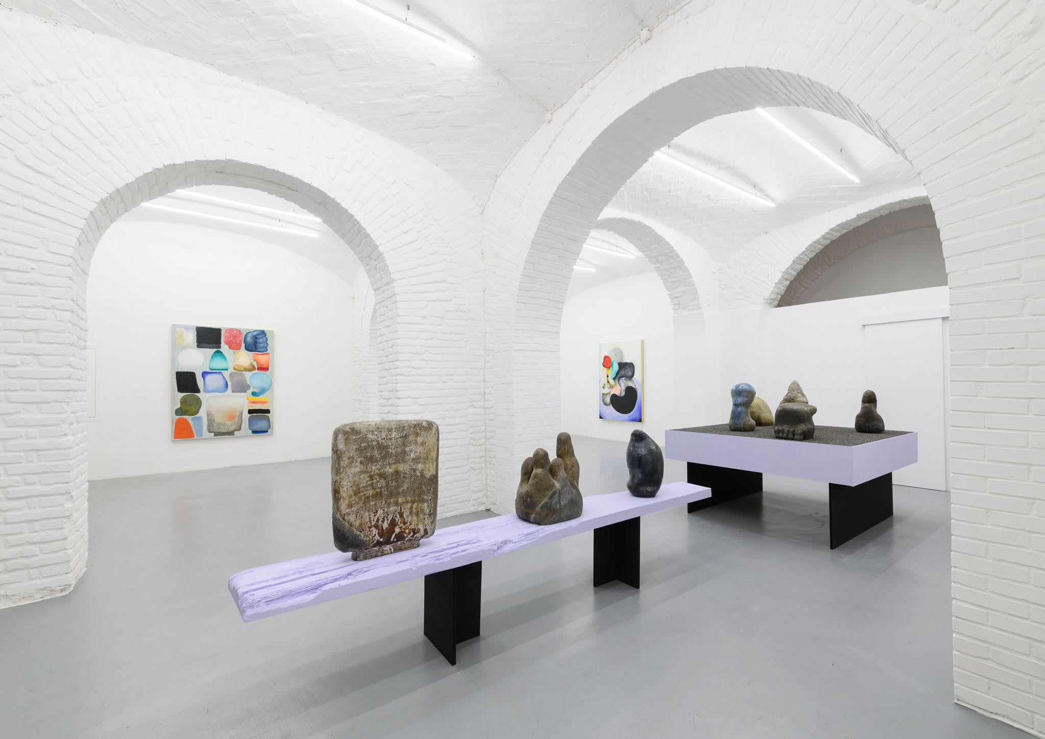 Installation view, MAGMA, Monitor Rome, 2023/2024