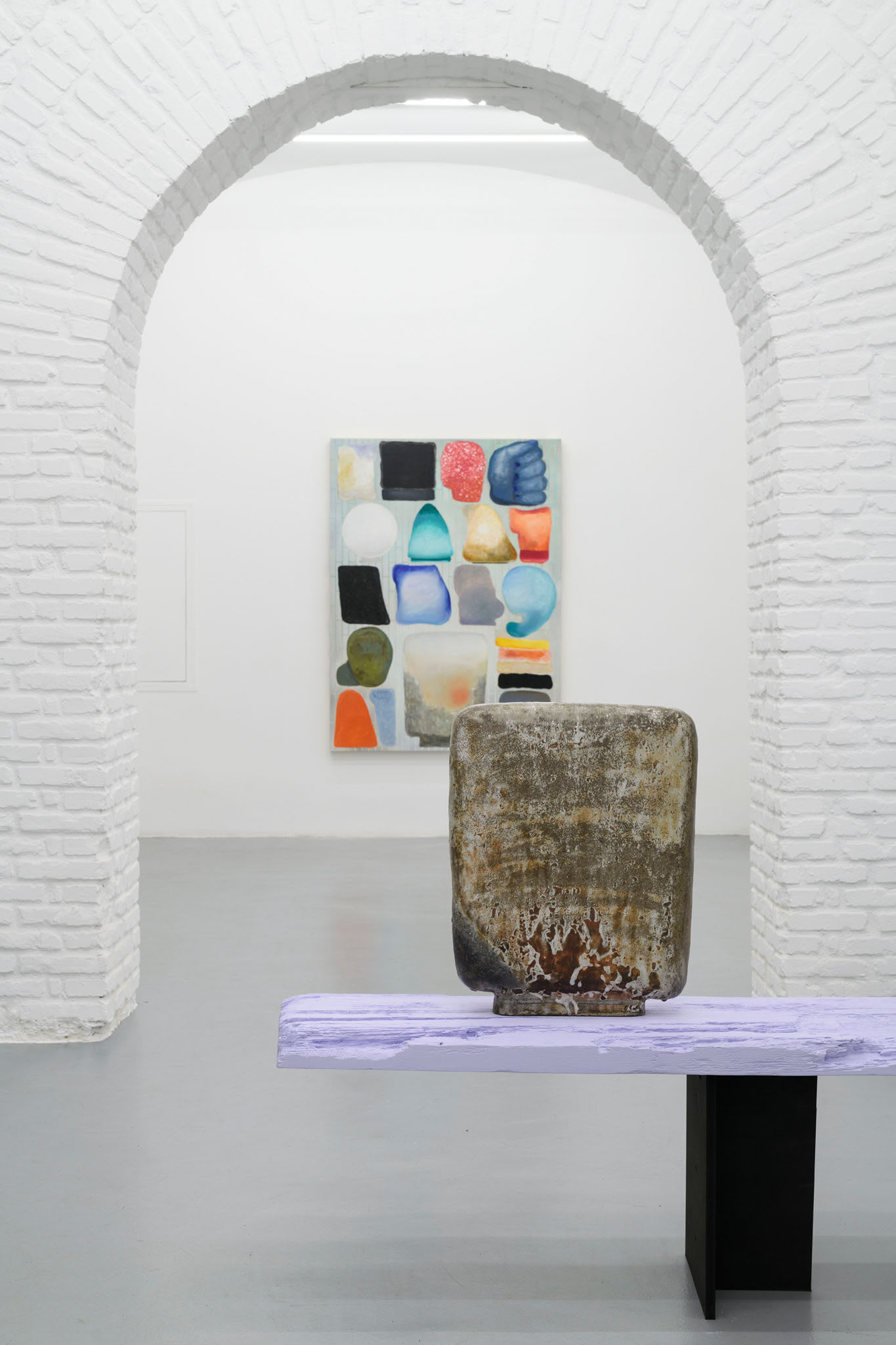 Installation view, MAGMA, Monitor Rome, 2023/2024