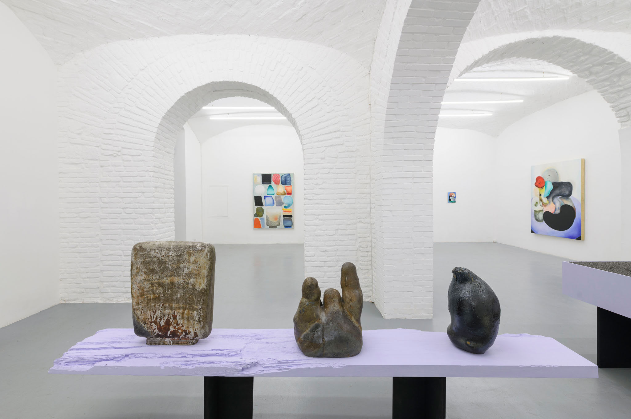 Installation view, MAGMA, Monitor Rome, 2023/2024