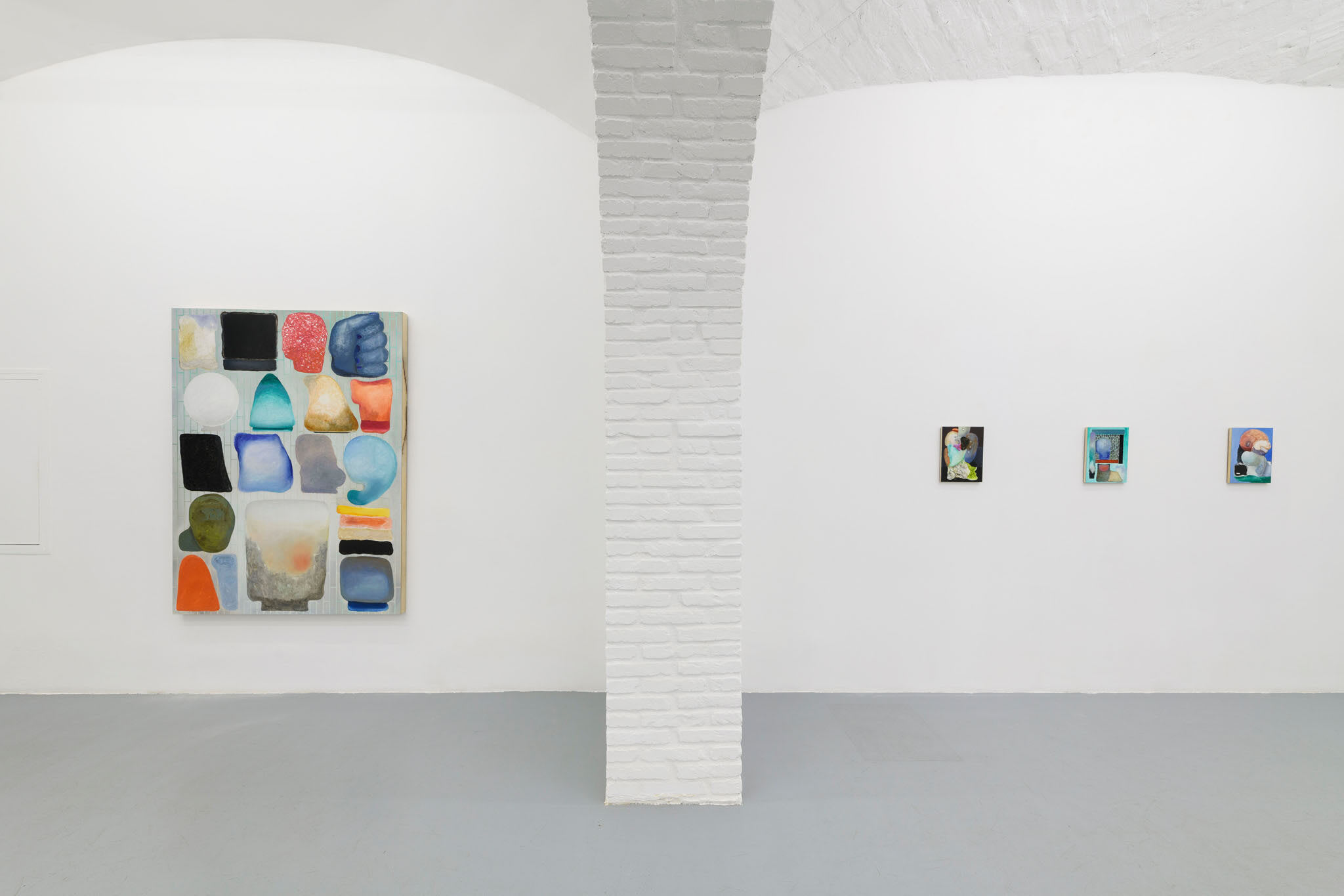 Installation view, MAGMA, Monitor Rome, 2023/2024