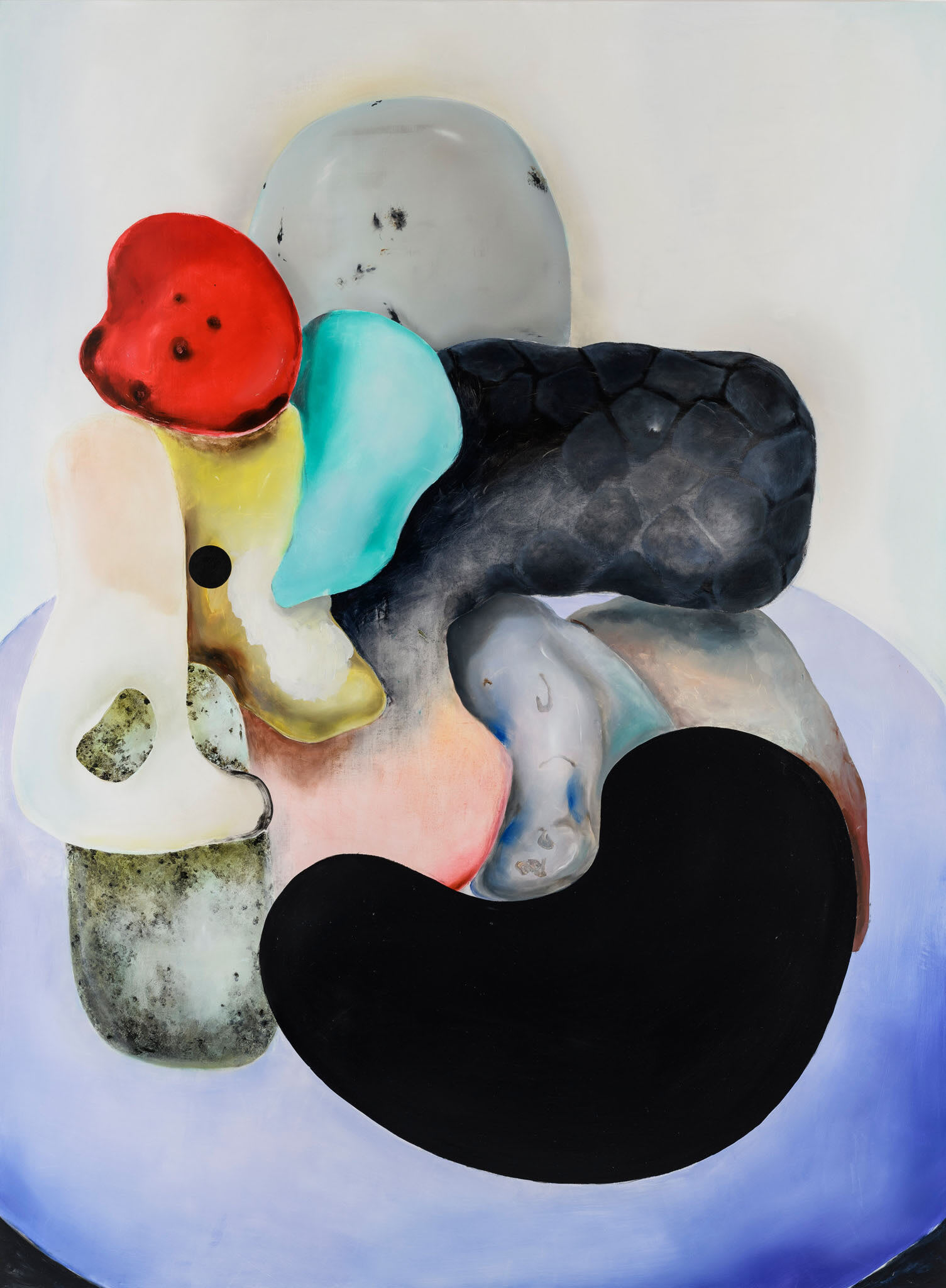 Magma, 2023, 188 x 139 x 6,5 cm, oil and varnish on board