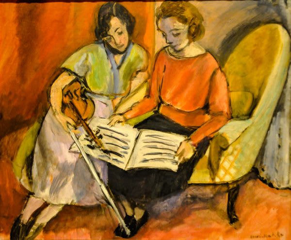The Music Lesson Henri Matisse