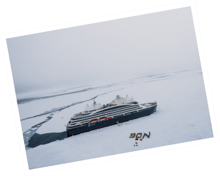 First French ship at the North Pole