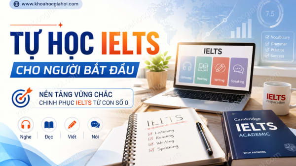 Khóa Học Tự Học Ielts Cho Người Bắt Đầu