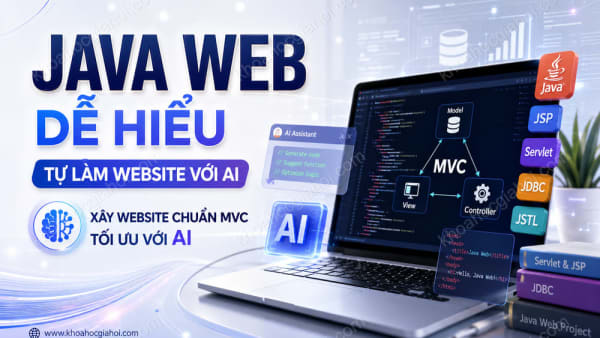 Khóa Học Java Web Dễ Hiểu – Tự Làm Website Với AI (2025)
