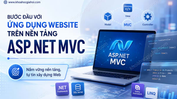Khóa Học Bước Đầu Với Ứng Dụng Website Trên Nền Tảng ASP.NET MVC