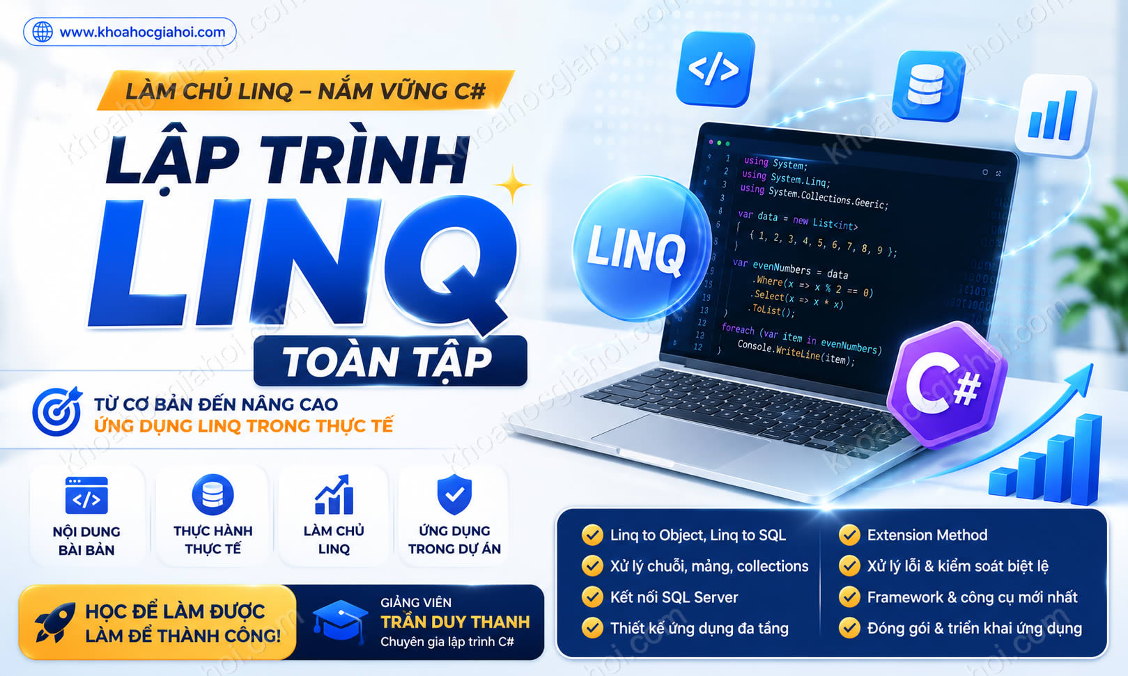Khóa Học Lập Trình Linq Toàn Tập