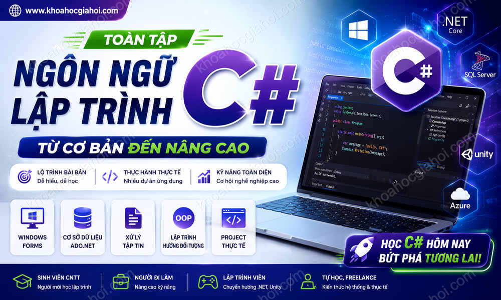 Toàn Tập Ngôn Ngữ Lập Trình C#