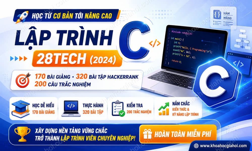 Lập Trình C 28Tech (2024)