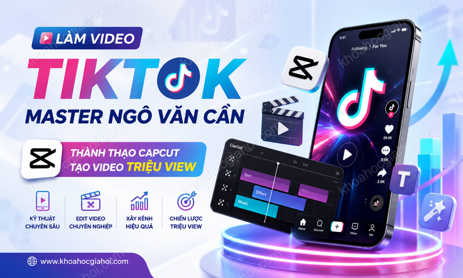Khóa Học Làm Video Tiktok Master Ngô Văn Cần Khóa Học Làm Video Tiktok Master Ngô Văn Cần