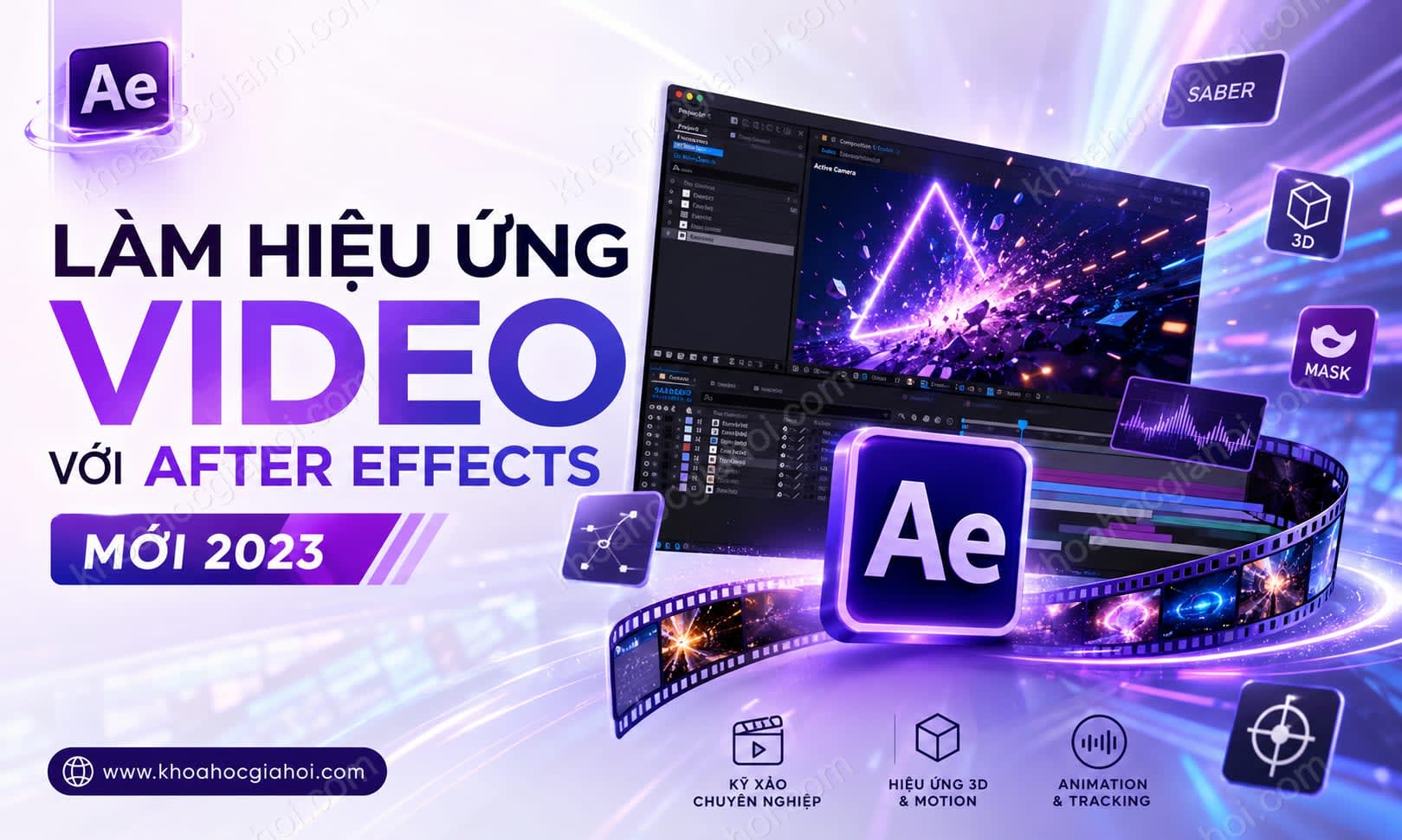 Làm Hiệu Ứng Video Với After Effects Mới 2023 Làm Hiệu Ứng Video Với After Effects Mới 2023