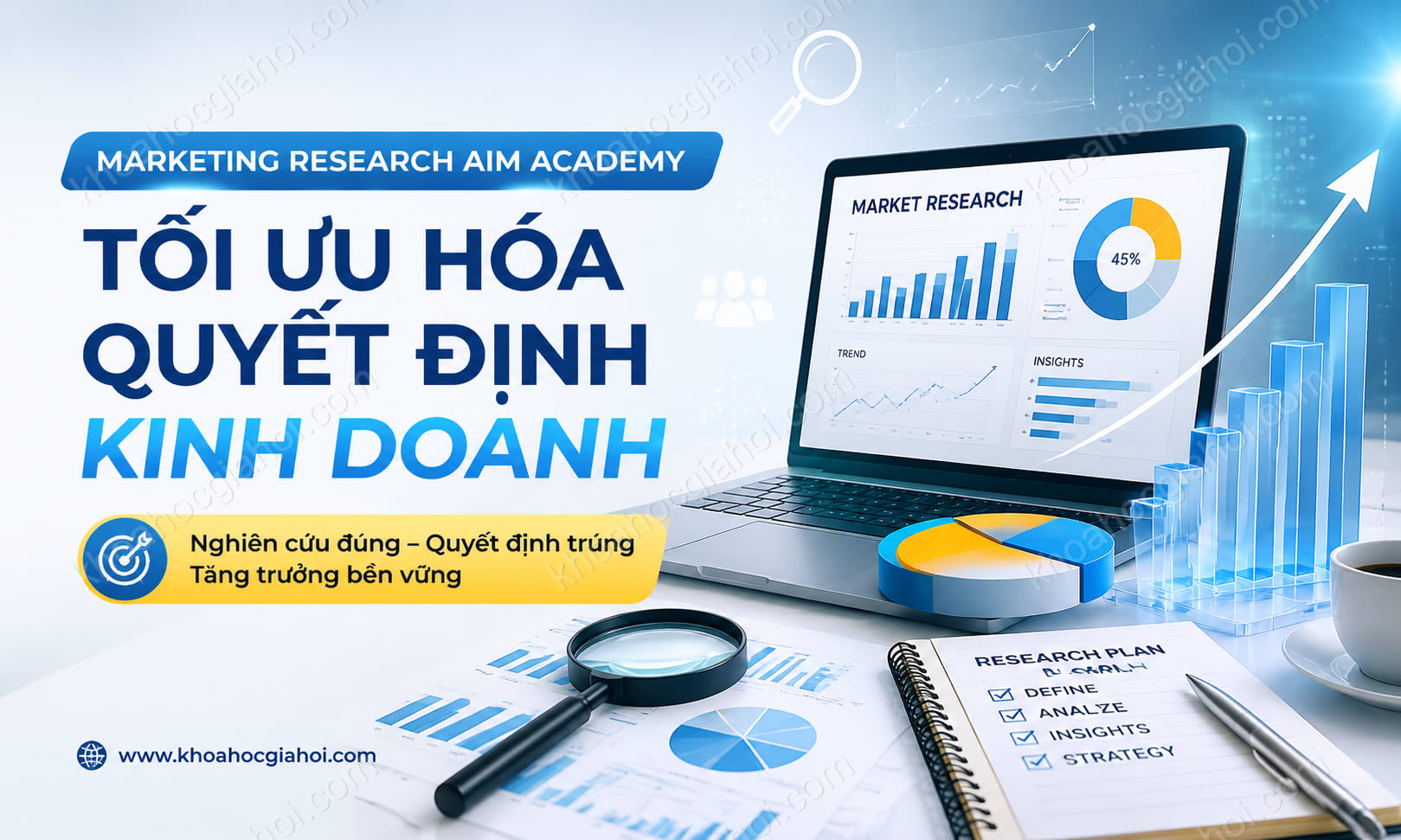 Khóa Học Marketing Research Aim Academy – Tối Ưu Hóa Quyết Định Kinh Doanh